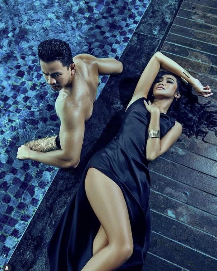 High-profile models in an editorial pose